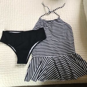Two piece bathing suits, brand new, never used.